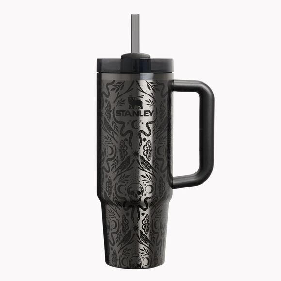 Stanley Deadly Damask the Halloween Quencher H2.0 Flowstate™ Tumbler 30 oz. NIB! - Picture 1 of 9